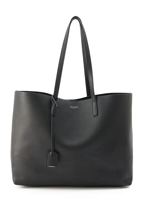 ysl shopping tote east west in brandy|Bold East/West shopping bag in grained leather .